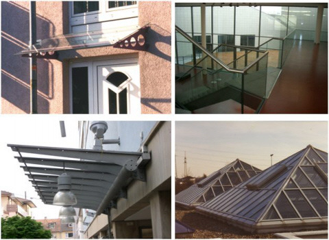 Überdachungen, Geländer &Treppen aus Edelstahl (Stahl)